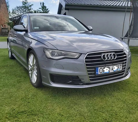 audi a6 biała Audi A6 cena 93000 przebieg: 95550, rok produkcji 2015 z Biała